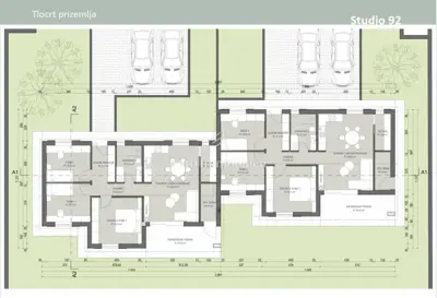 Building plot 1,055 m², Labin - permit for a semi-detached house - 7