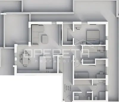 Apartment 106 m², Krapinske Toplice - center, 4-room new build - 3