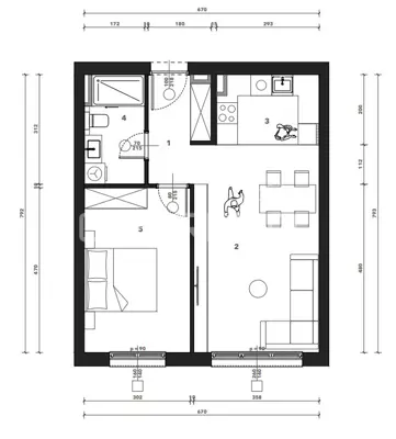 Stan 51 m², Črnomerec - novogradnja Kuniščak - 3