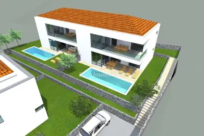 House 159 m², Malinska na Krku, pool and yard - 7