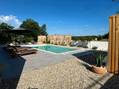 ISTRA, LABIN - New single-story house with additional land for construction - 5