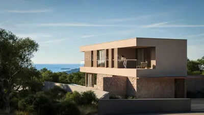 Građevinsko zemljište 556 m², Sevid, pogled na more - 4