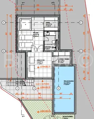 Građevinsko zemljište 556 m², Sevid, pogled na more - 9