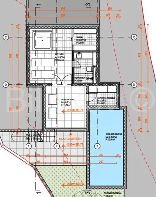 Građevinsko zemljište 556 m², Sevid, pogled na more - 9