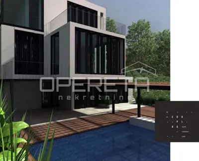 Building land 340 m², Vela Luka - view of the bay - 14