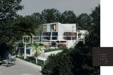 Building land 340 m², Vela Luka - view of the bay