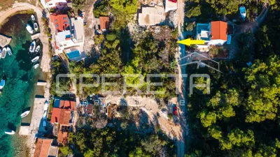 Building land 340 m², Vela Luka - view of the bay - 8