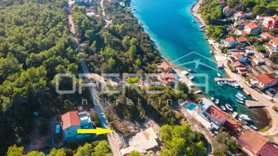 Building land 340 m², Vela Luka - view of the bay - 4