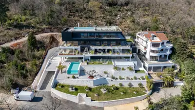 Wohnung 360 m², Opatija - Punta Kolova, atemberaubender Panoramablick auf das Meer - 15