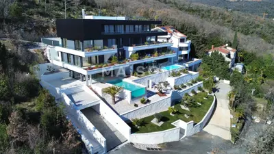Wohnung 360 m², Opatija - Punta Kolova, atemberaubender Panoramablick auf das Meer - 4