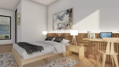 Beautiful house under construction, Labin, surrounding area - 8