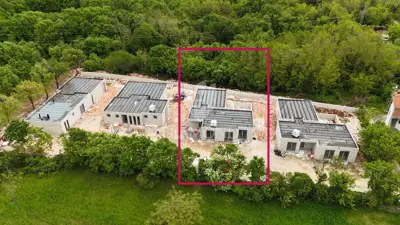 Beautiful house under construction, Labin, surrounding area - 10