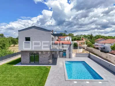 ISTRA, SVETI LOVREČ - Neu erbautes freistehendes Haus mit Pool - 3