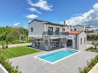 ISTRA, SVETI LOVREČ - Neu erbautes freistehendes Haus mit Pool - 2