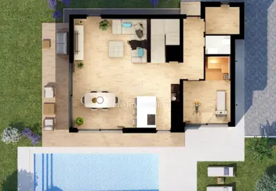 Poreč - Haus in Neubau mit Wellnessbereich und Pool - 7