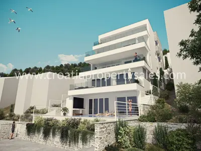 Residential building 602 m², Primošten - first row to the sea - 3