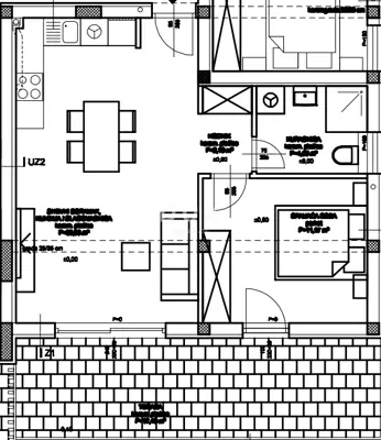Apartman 76 m², Vodice - vrt, terasa i parkirno mjesto - 6