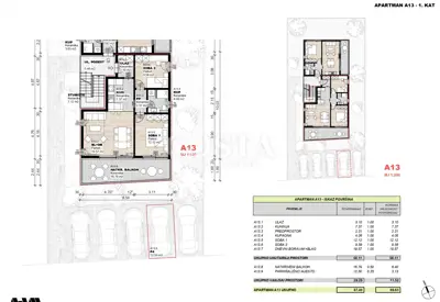 Wohnung 58 m², Povljana - 2 Schlafzimmer und Balkon - 12