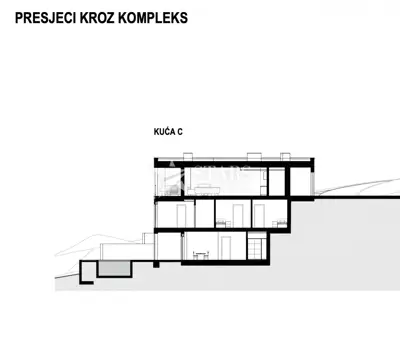 Stan 298,75 m², Kostrena Glavani - privatni vrt i bazen - 3