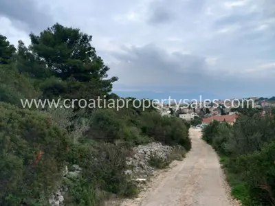 Building land 1,410 m², Otok Brač - sea view - 3