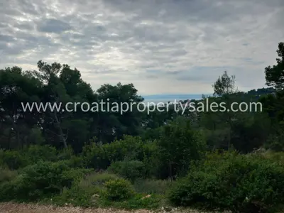 Building land 1,410 m², Otok Brač - sea view - 5