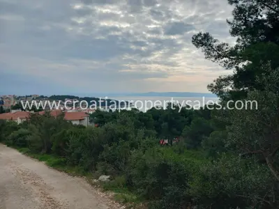 Building land 1,410 m², Otok Brač - sea view - 7