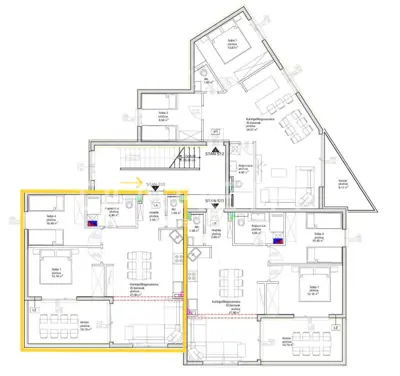 Okrug Gornji / otok Čiovo – S10 Penthouse novogradnja s bazenom - 13