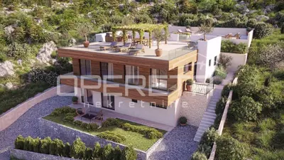 Villa 250 m², Ražanj - erste Reihe zum Meer und atemberaubender Panoramablick