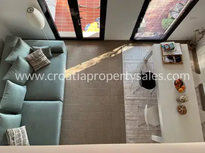 Apartman 70 m², Otok Brač - pogled na more i terasa - 4