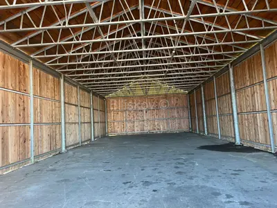 Zemljište 23 078 m², Dugo Selo - Jug, industrijska zona - 2 hale i nadstrešnica - 2