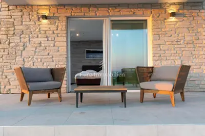 Villa 170 m², Labin - Meerblick und Blick auf die Raška-Bucht - 19
