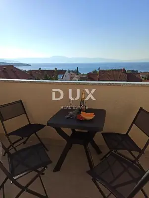Apartmenthaus 560 m², Malinska - 6 Einheiten, 400 m vom Meer - 8