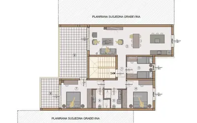 Wohnung 111 m², Pula Centar - ruhige Lage in der Nähe von Einrichtungen - 7