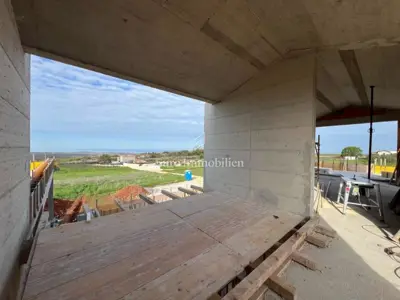 Villa 395 m², Kaštelir - panoramic views and shell construction phase - 10