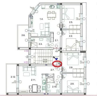 Prodaja- stan na 1.katu u novogradnji -zgrada sa samo 4 stana, Pula! Valdebek.