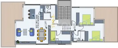 Neubau, Miete, Zagreb, Srebrnjak, Vierzimmerwohnung - 10