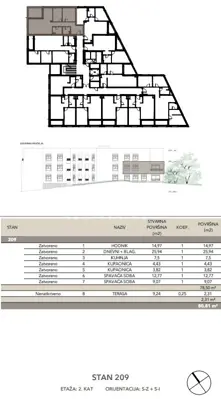 Wohnung zum Kauf in Črnomerec, 80,8 m² - 2
