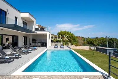 Kuća 237 m², Labin-Rabac, bazen i pogled na more - 2