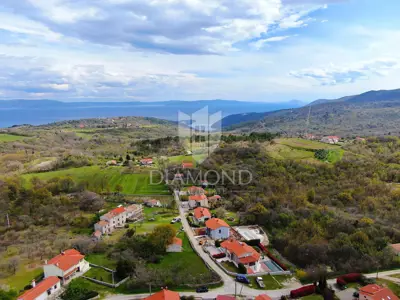 Bauland 2.169 m², Labin - Stadtrand und Blick auf die Hügel - 8