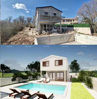 Haus 190 m², Svetvinčenat, Pool und Garten - 2