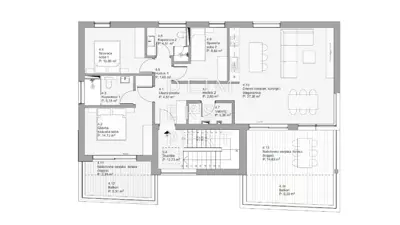 Povljana, Pag, 4 Zimmer Penthouse mit Meerblick, 119 m² - 7