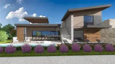 Villa sa panoramskim pogledom na Brijune