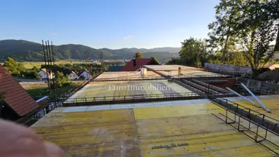Vila u Mrkoplju, roh-bau, otvoren pogled na prirodu - 11