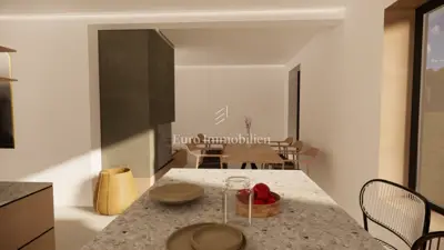 Vila u Mrkoplju, roh-bau, otvoren pogled na prirodu - 7