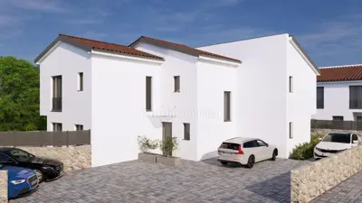 Kuća 100 m², Malinska na Krku, pogled na more - 4