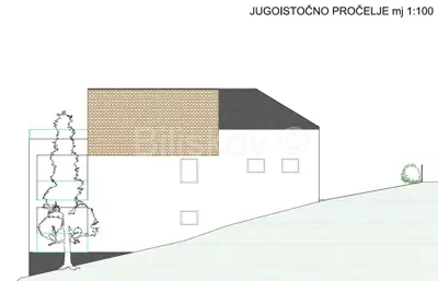 Building plot 652 m², Gornji Stenjevec - conceptual project - 12