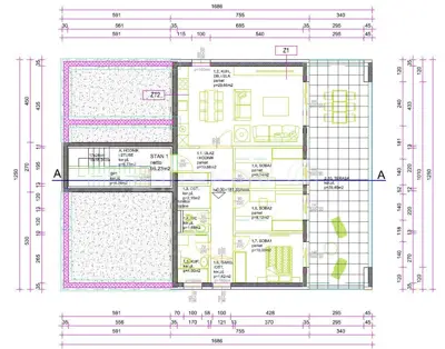 Building plot 652 m², Gornji Stenjevec - conceptual project - 18