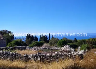 Building plot 520 m², Otok Hvar - sea and island views - 4