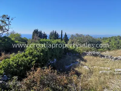 Building plot 520 m², Otok Hvar - sea and island views - 3