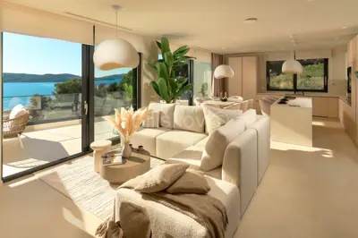 Luxusvilla zum Verkauf Panoramablick aufs Meer Trogir Čiovo - 3